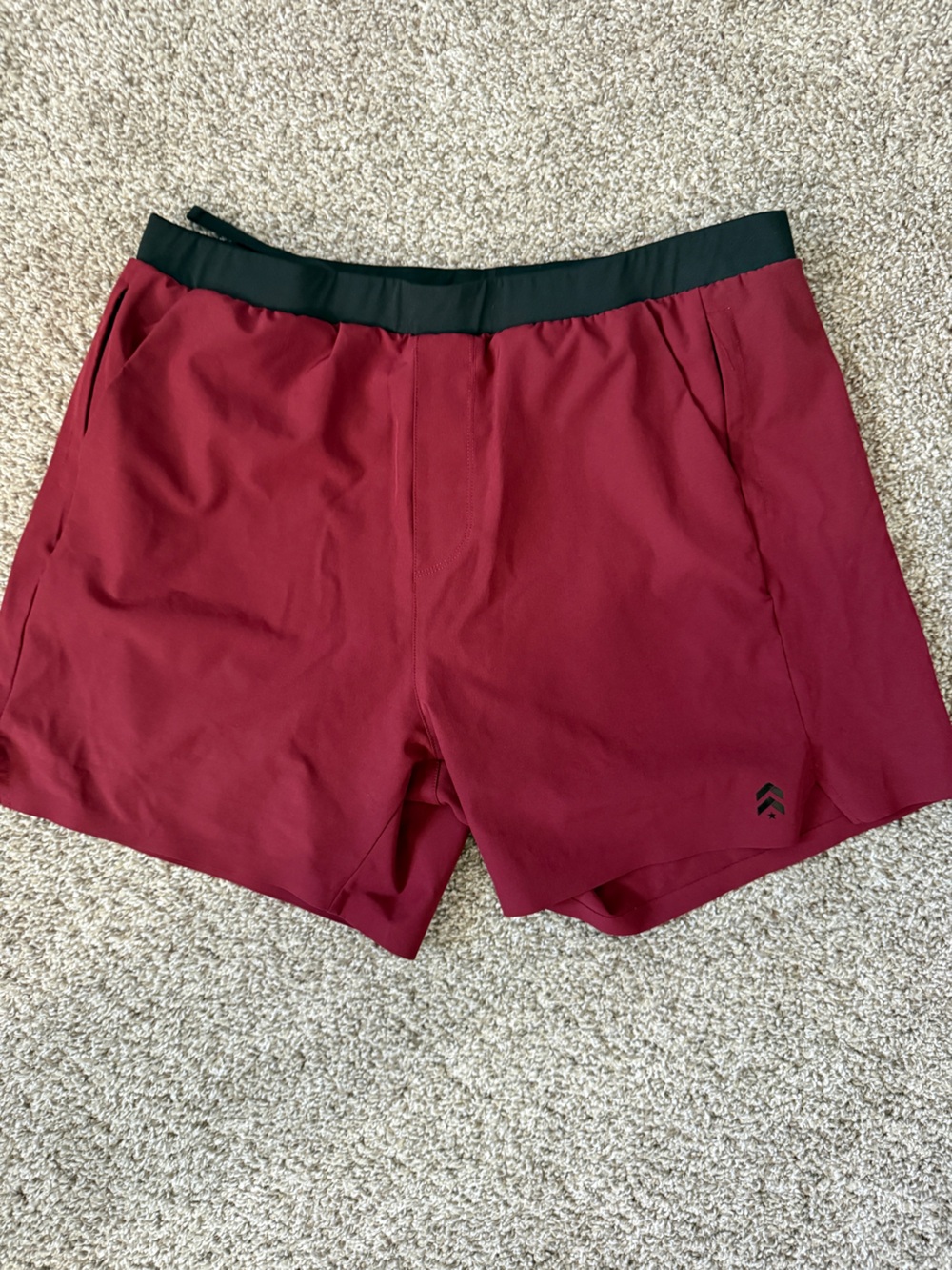 Barry’s Atheltic Maroon and Black Athletic Shorts
